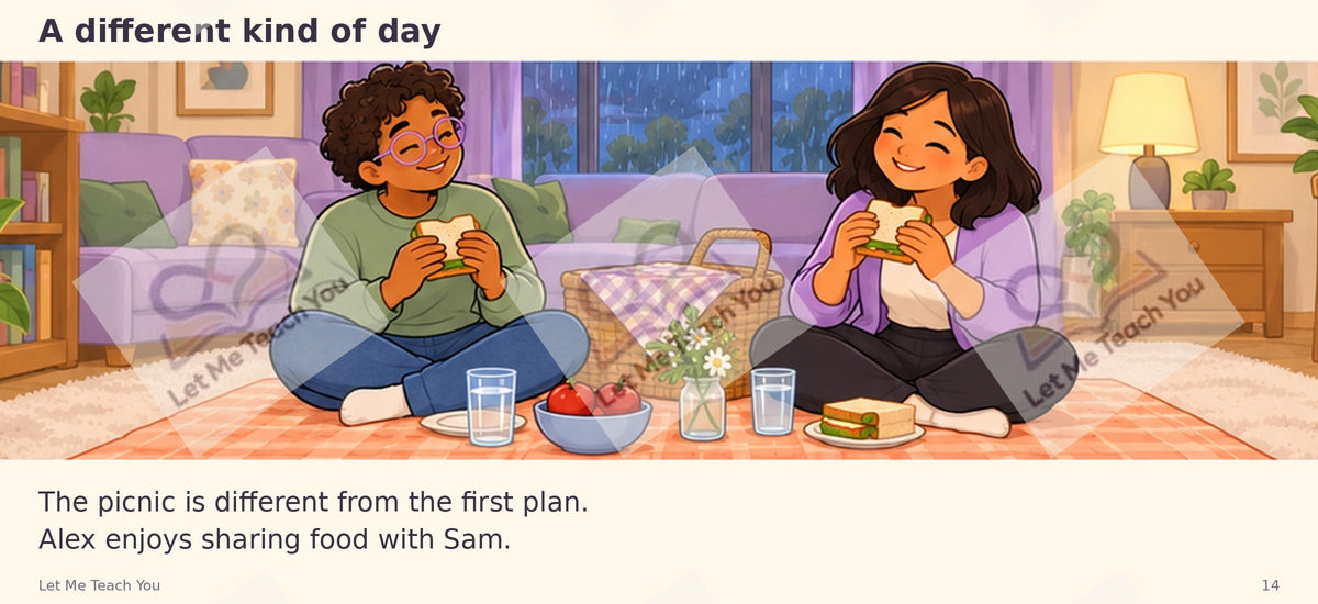 When Plans Change Social Story